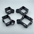 LIANYU hook fence connector clamps in multiple post sizes