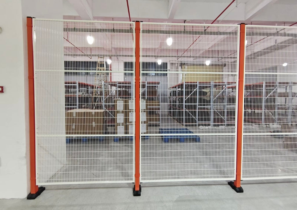 Robot workcell fencing customization example 3