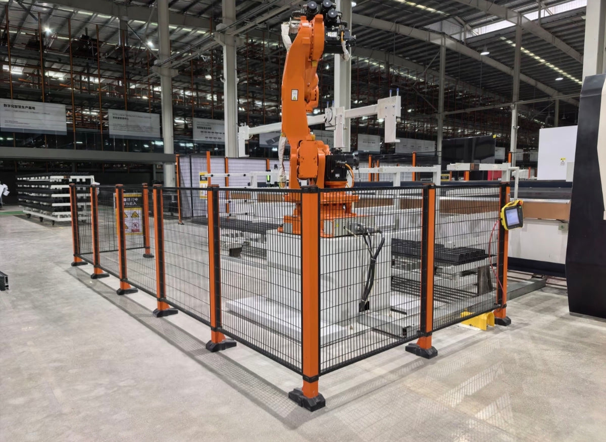 Robot workcell fencing customization example 6