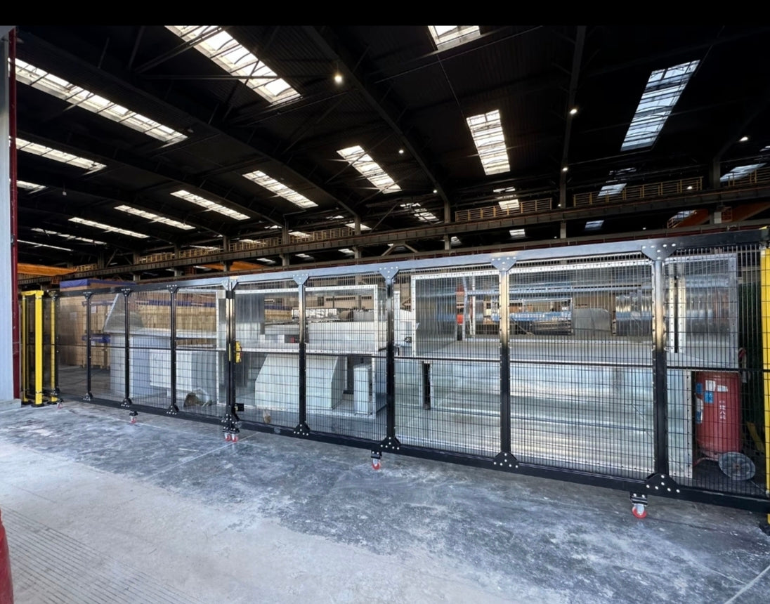 LIANYU sliding safety fence door assembly